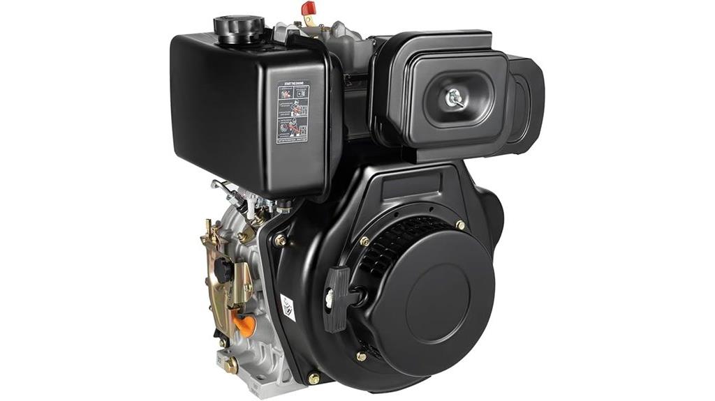 10 hp 4 stroke diesel