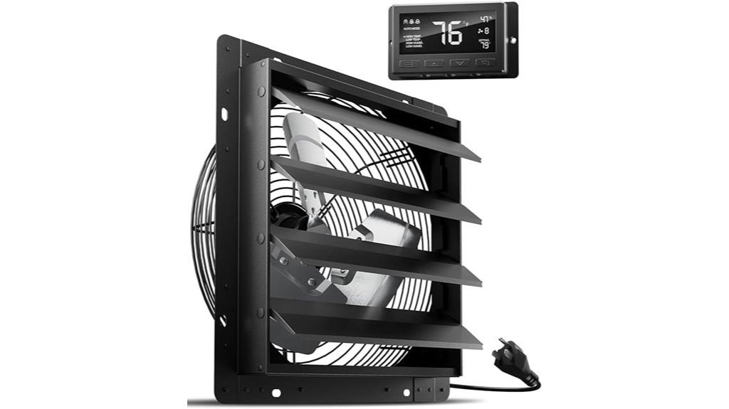 14 inch thermostat attic fan