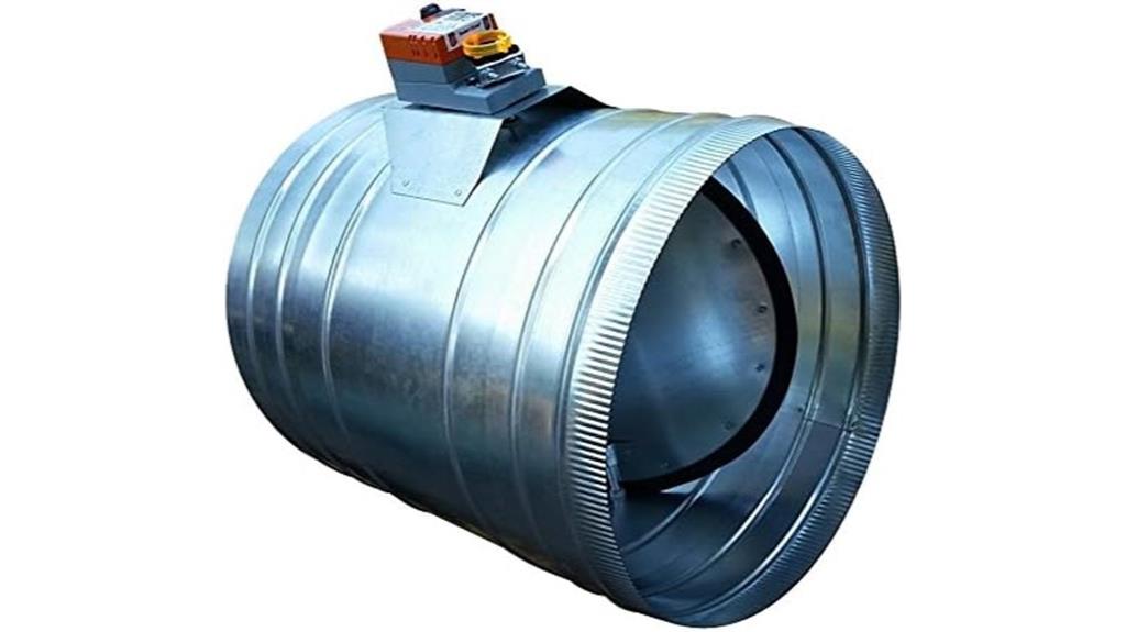 16 inch round zone damper