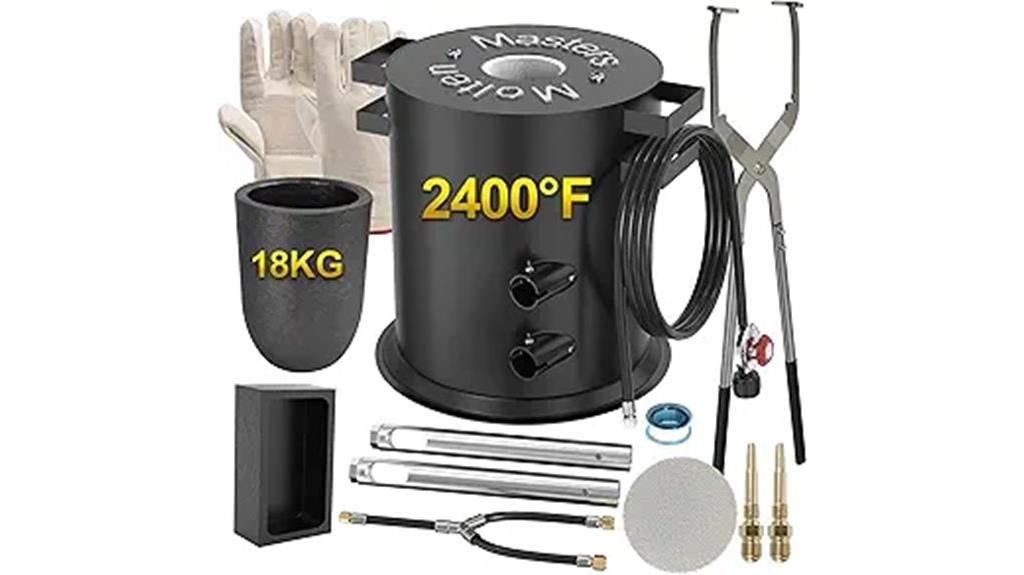 18kg propane metal smelter