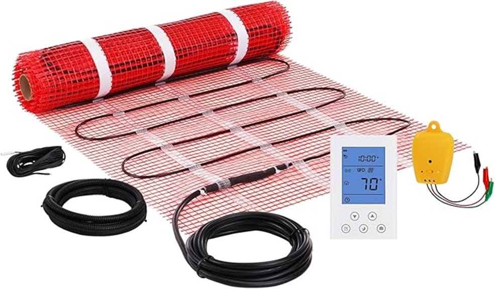20 sq ft heating mat