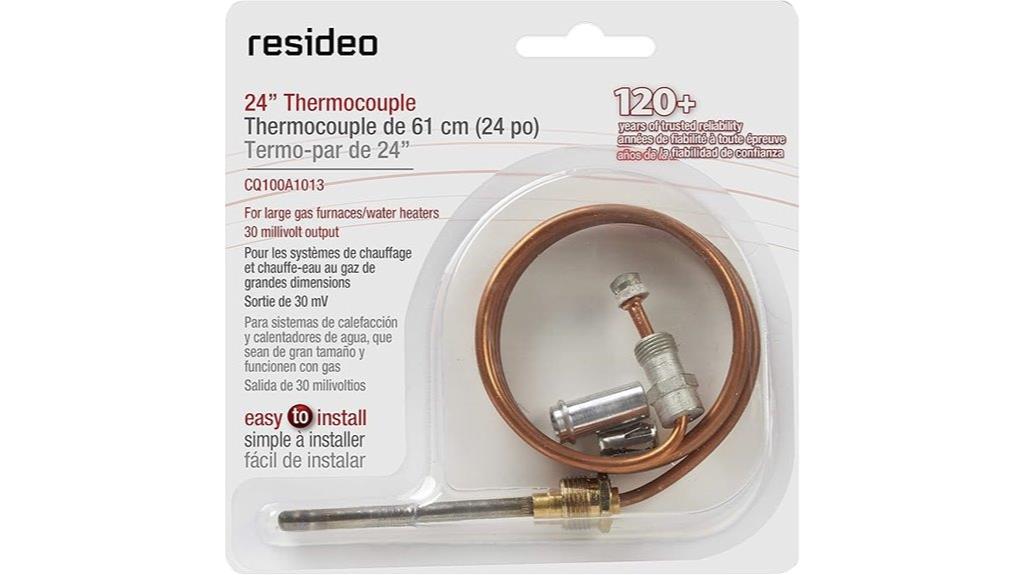 24 inch thermocouple replacement