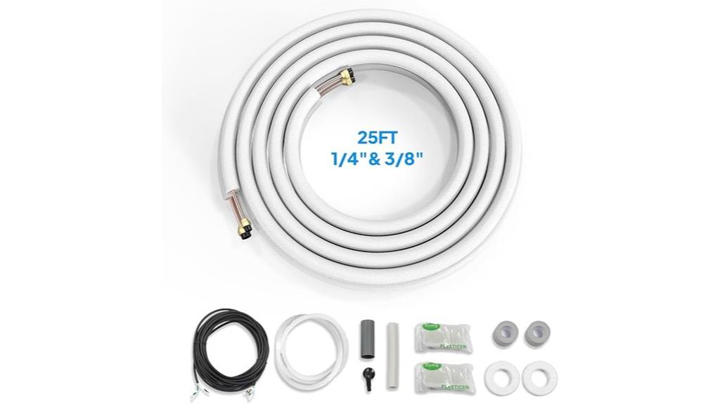 25 foot mini split line