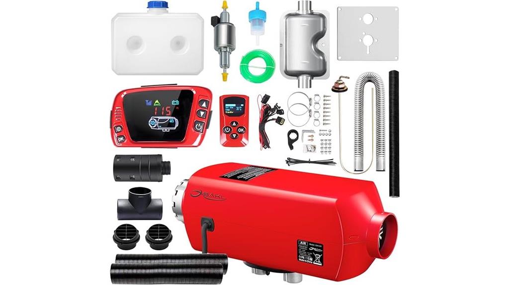 2kw diesel heater with lcd