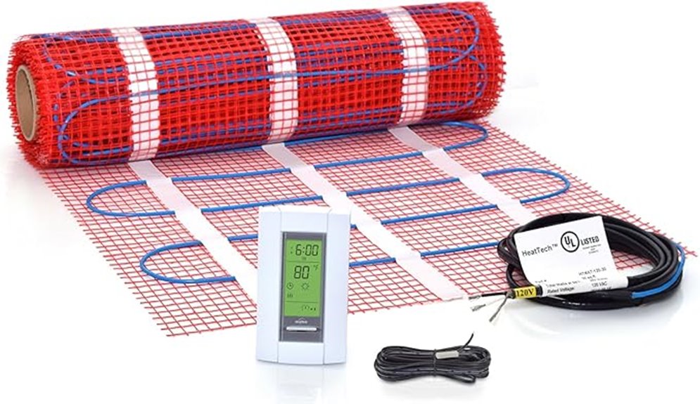 30 sqft heating mat kit