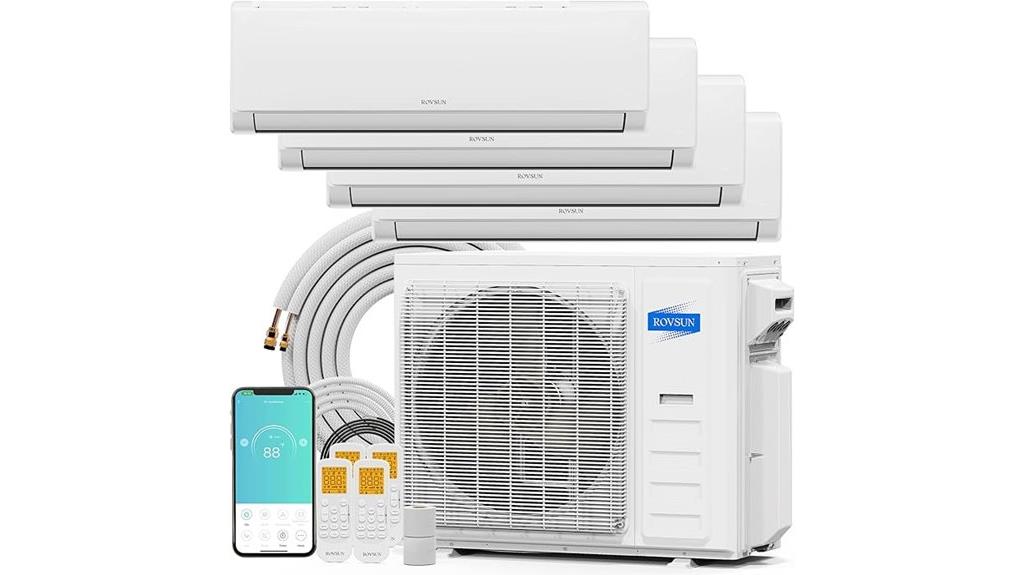35000 btu wifi mini split