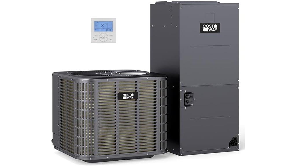 3 ton central heat pump