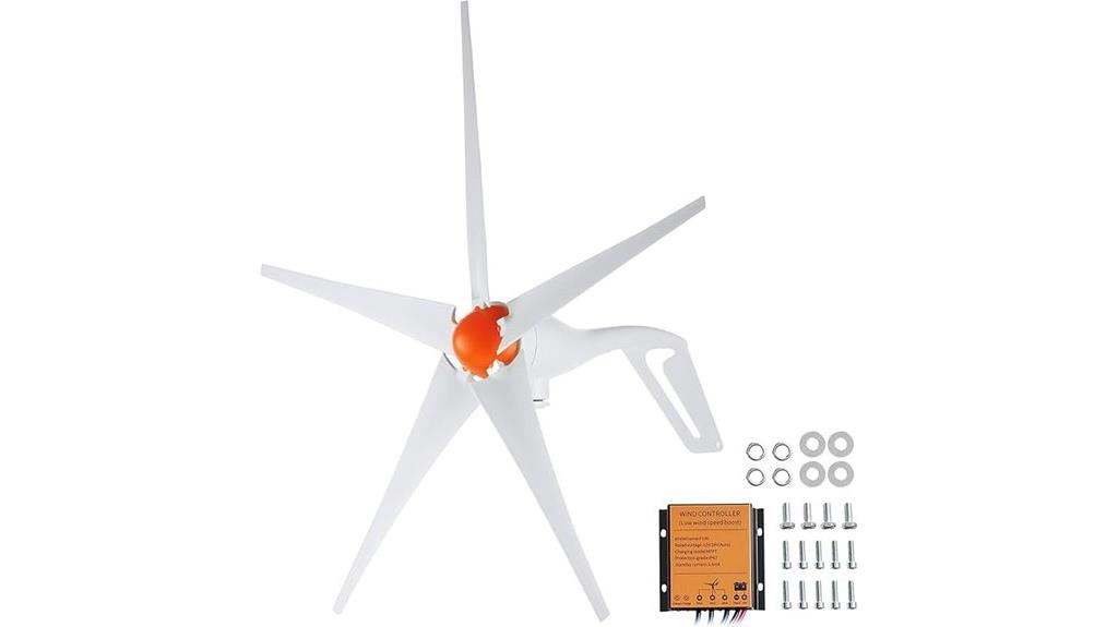 500w wind turbine