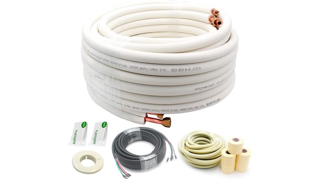 50ft copper insulated line set