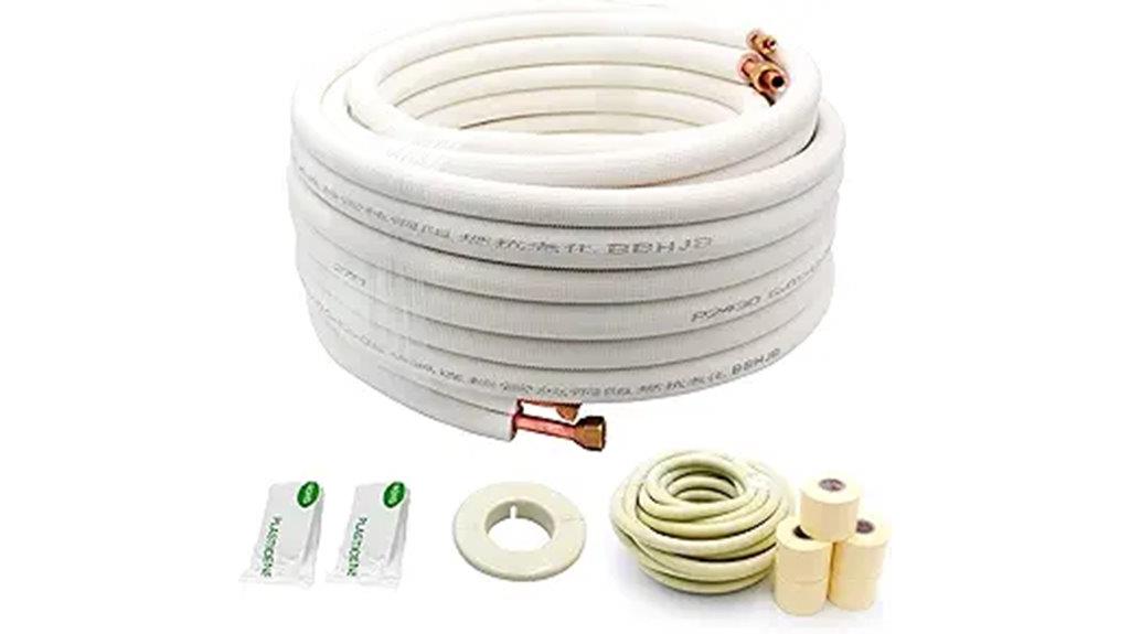 50ft copper insulated line set