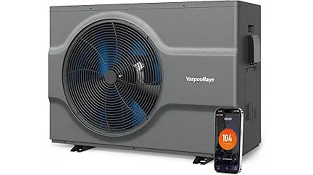 58000 btu wifi pool heat