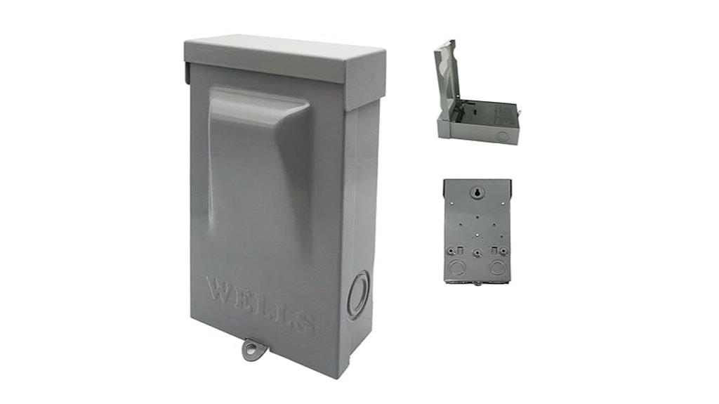 60 amp a c disconnect box