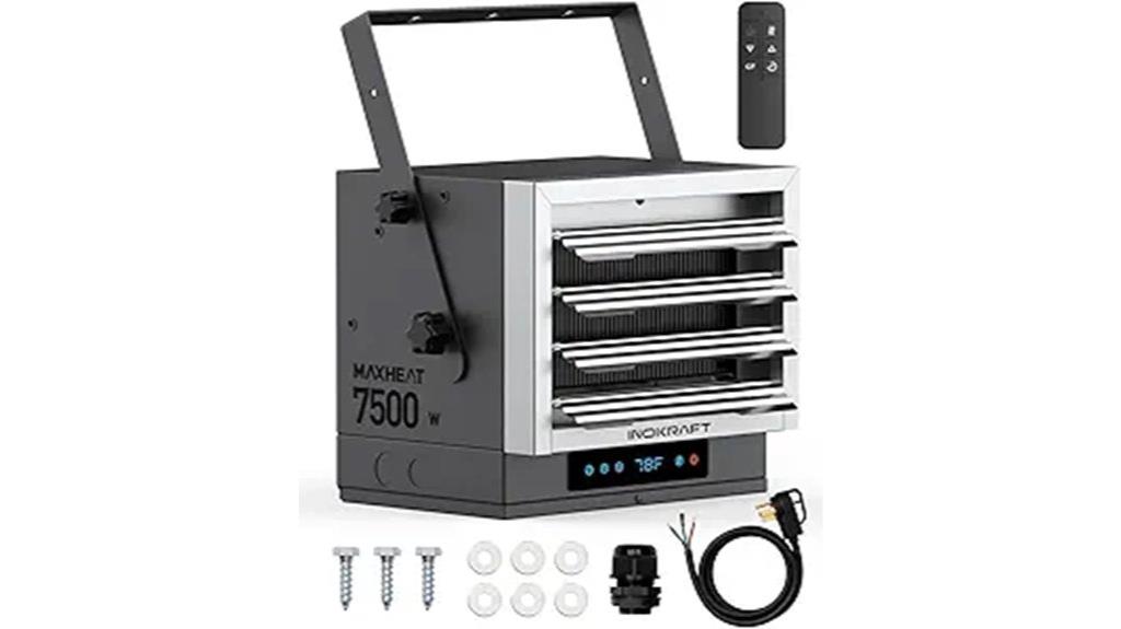 7500w garage heater