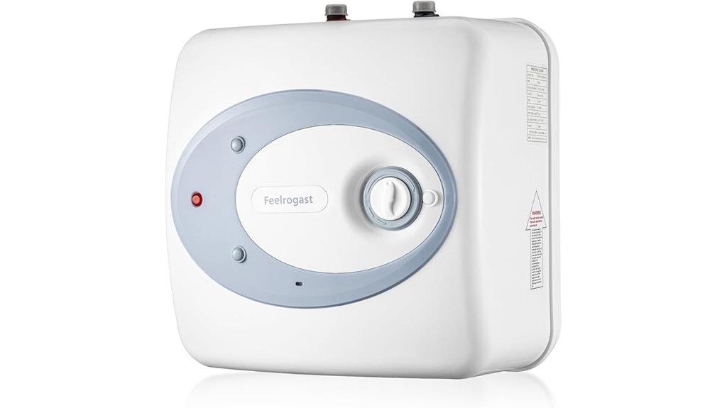 8 gallon electric water heater