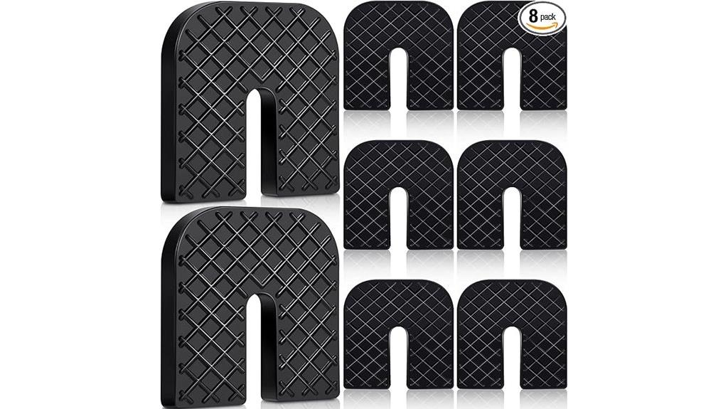 8 pack rubber isolators