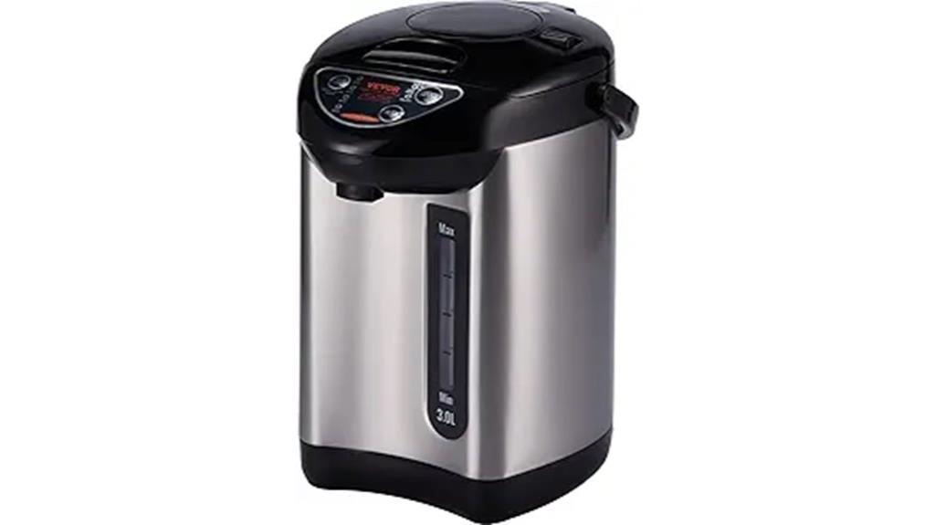 adjustable temperature hot dispenser