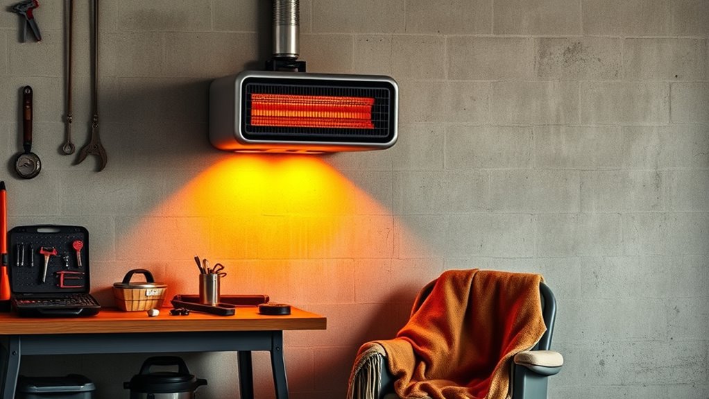 affordable garage heating options