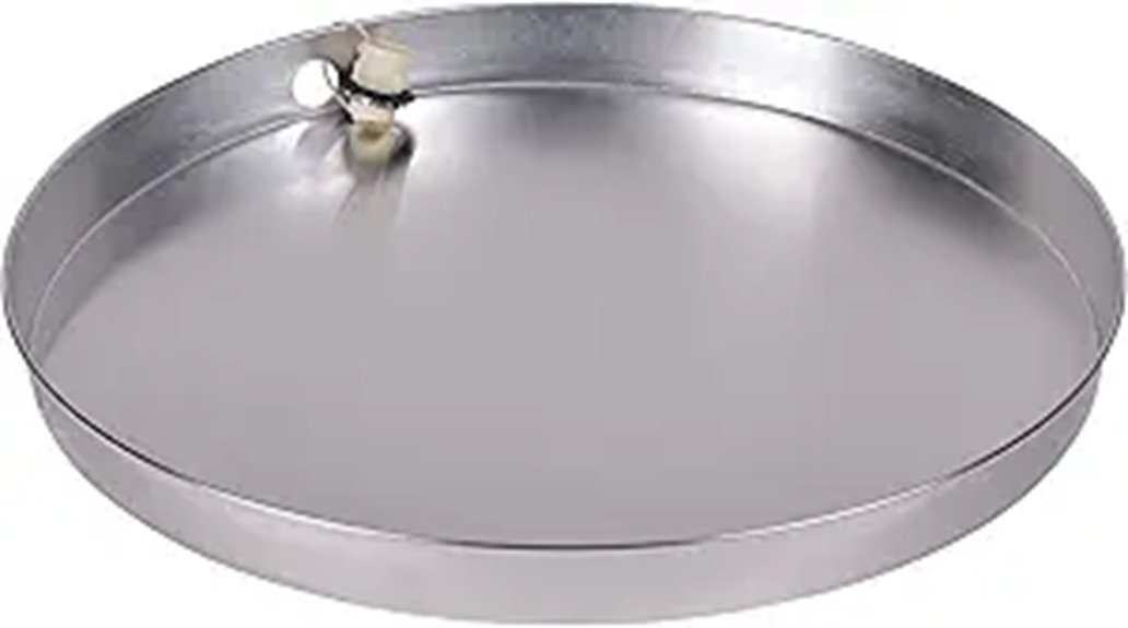 aluminum water heater pan