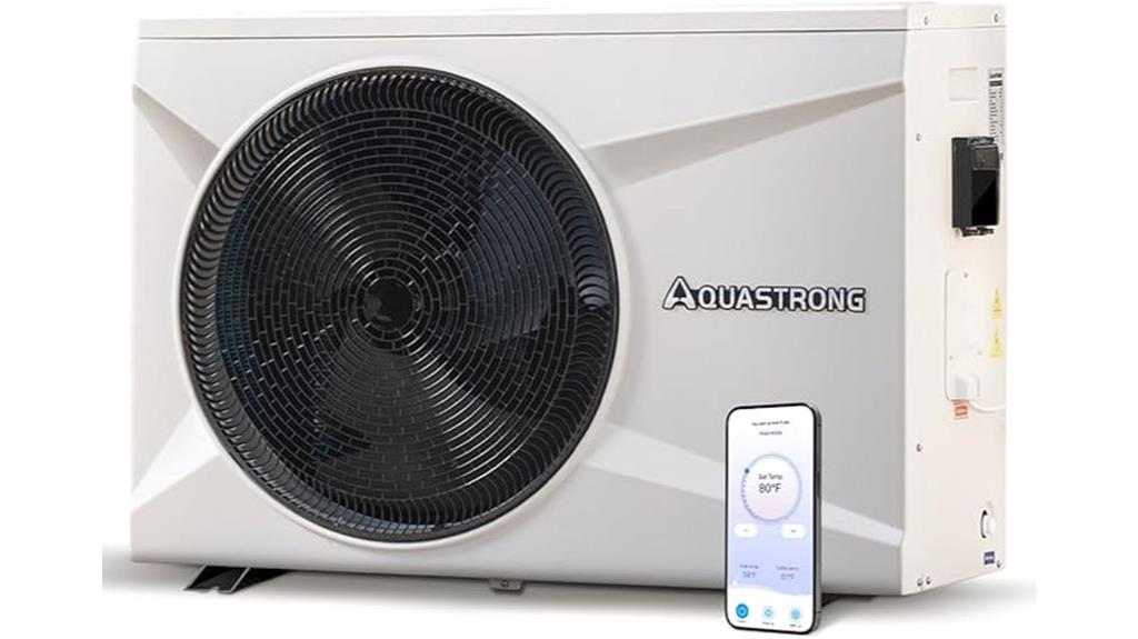 aquastrong 75 000 btu heat pump