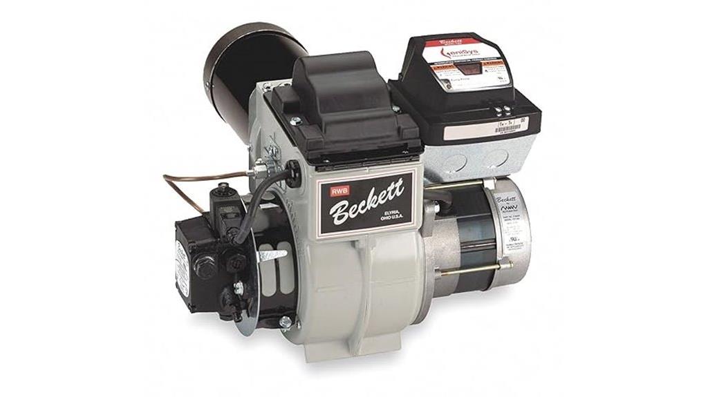 beckett oil burner dimensions