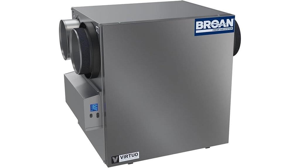 broan ventilator wall mount