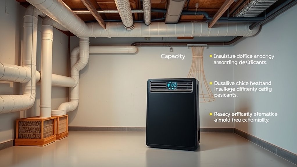 choosing effective crawl dehumidifiers