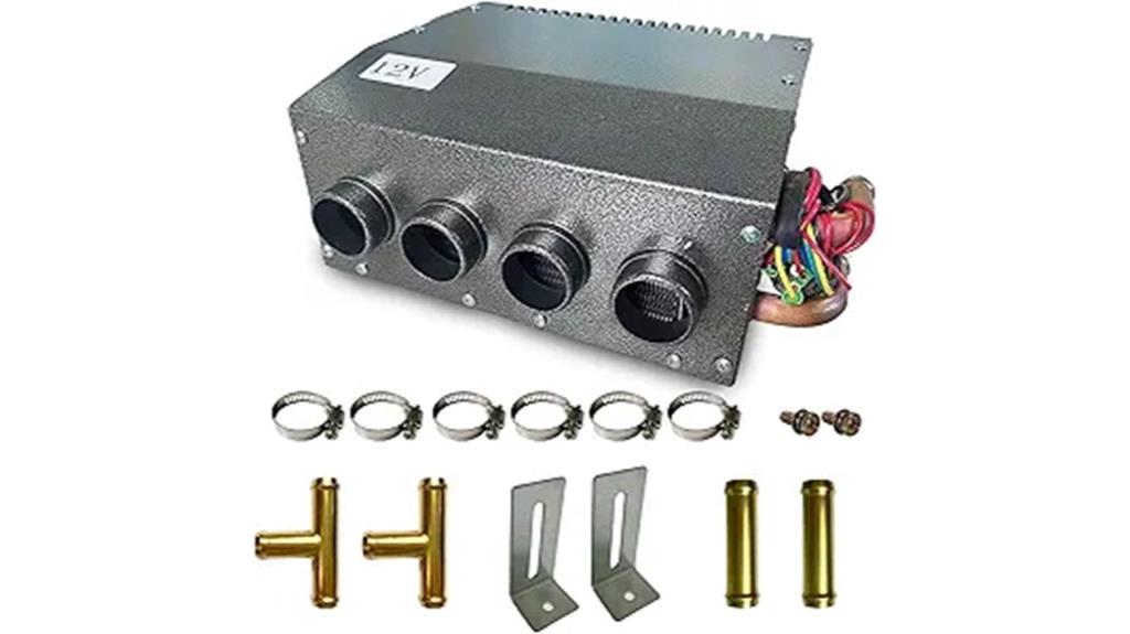 compact 3 speed hydronic heater