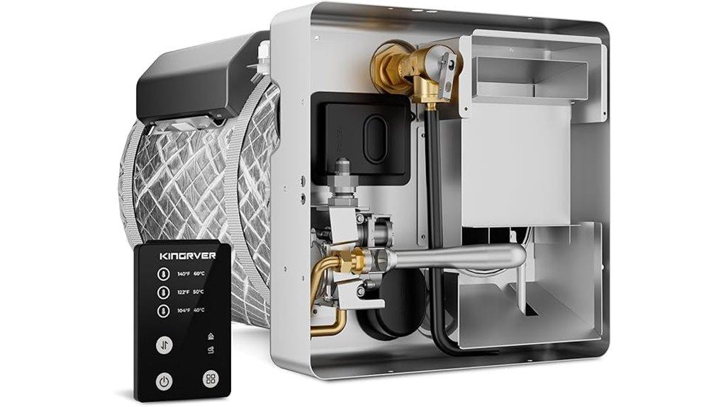 compact 6 gallon rv water heater