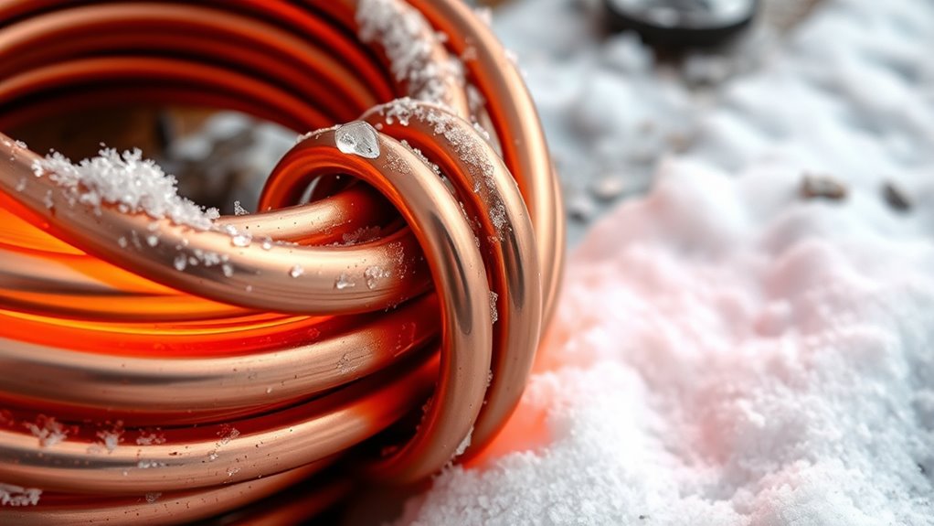 condensate line freeze prevention