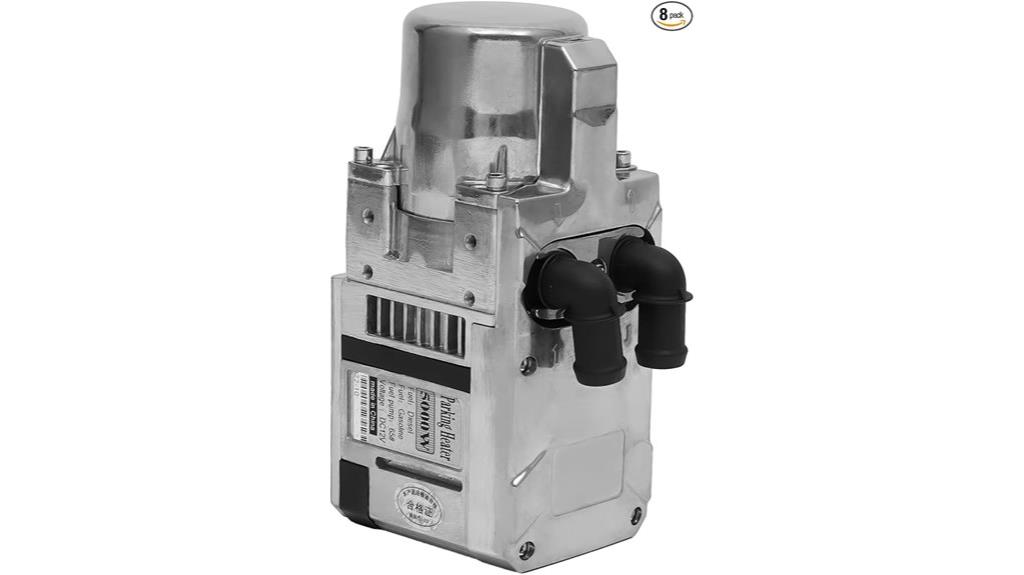 diesel powered heater with remote