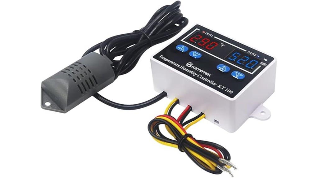 digital temperature humidity controller