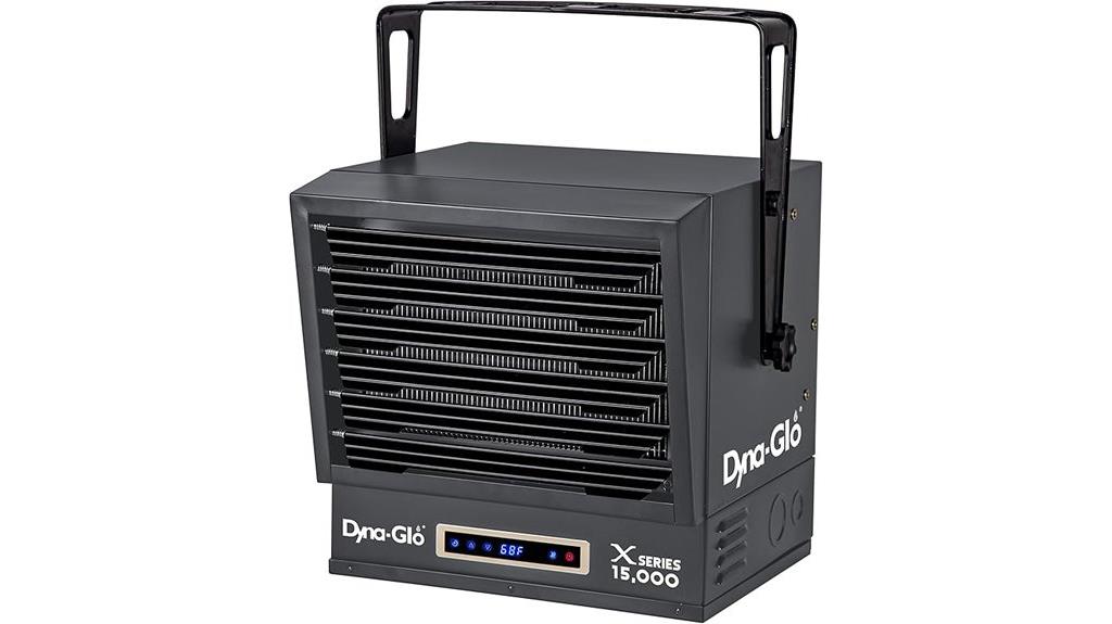 dual power 15 000w garage heater