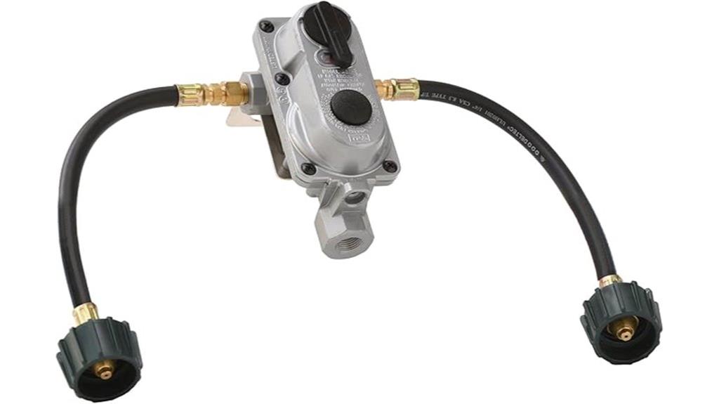 dual stage gas regulator