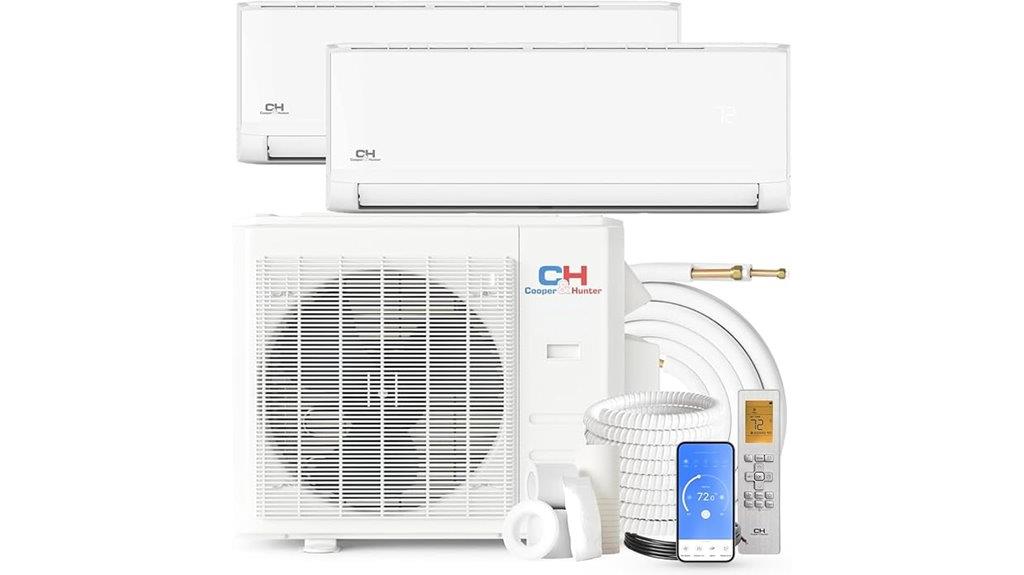 dual zone 36 000 btu system