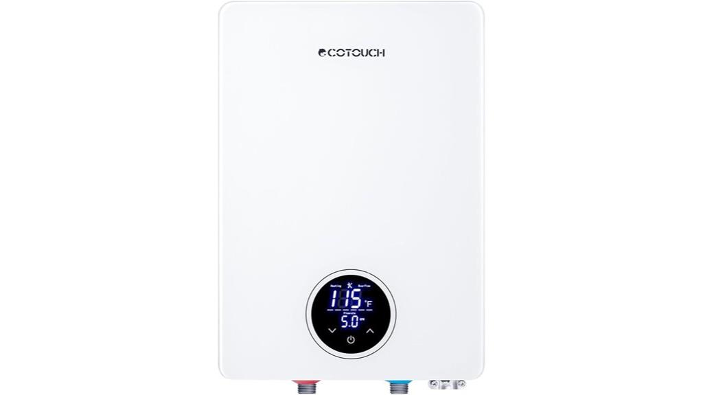 ecotouch 27kw tankless heater