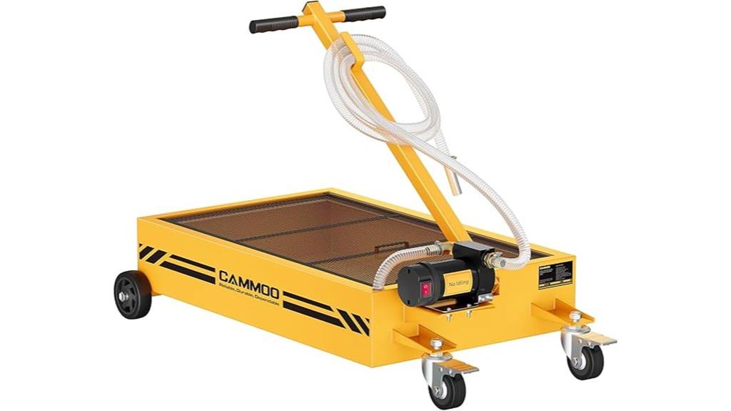 electric oil drain pan