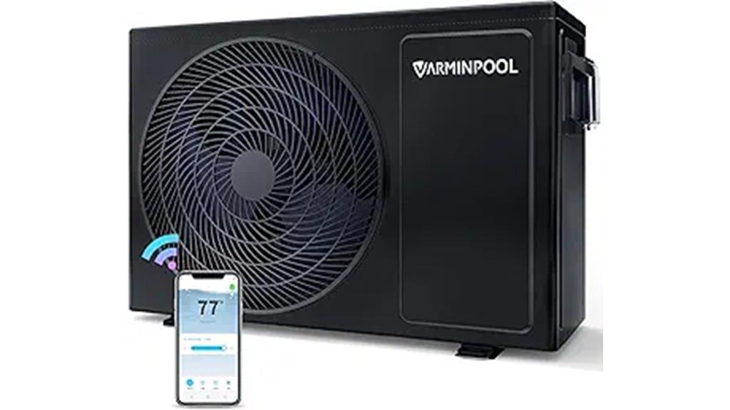 electric pool heater app