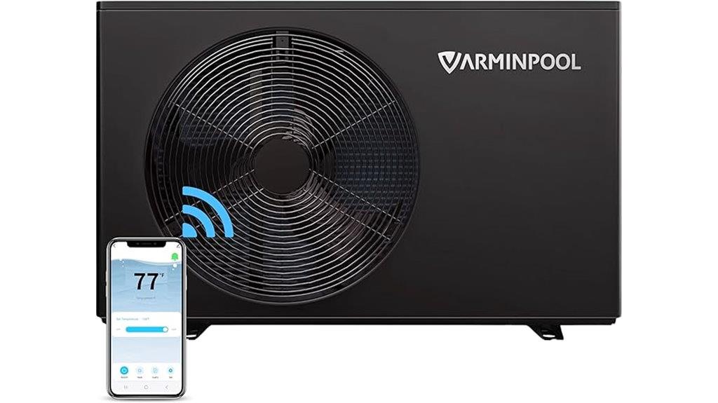 electric pool heater control