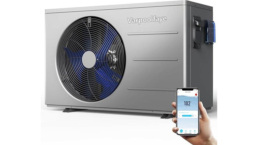 electric pool heater with wifi