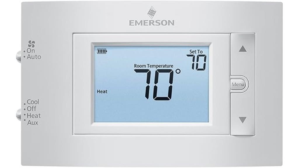 emerson non programmable heat pump