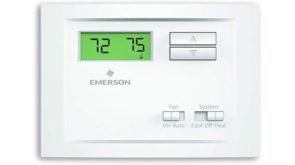 emerson np110 thermostat specifications