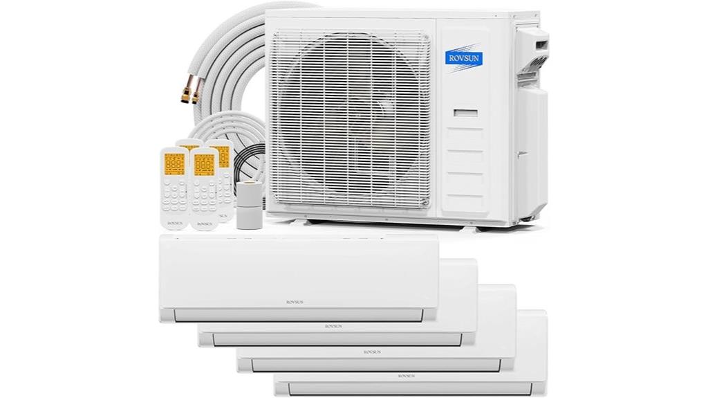 four zone 35 000 btu hvac