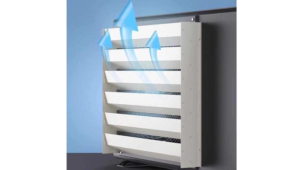 galvanized steel wind baffle