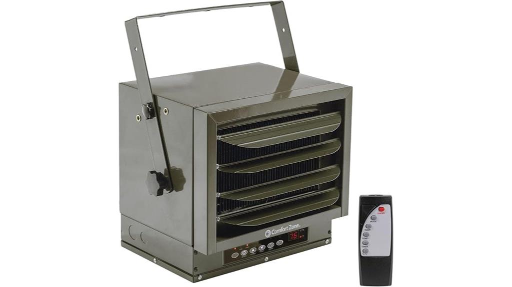 garage heater with ceiling mount