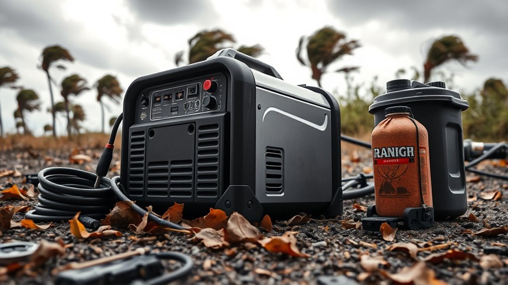 generator power size fuel