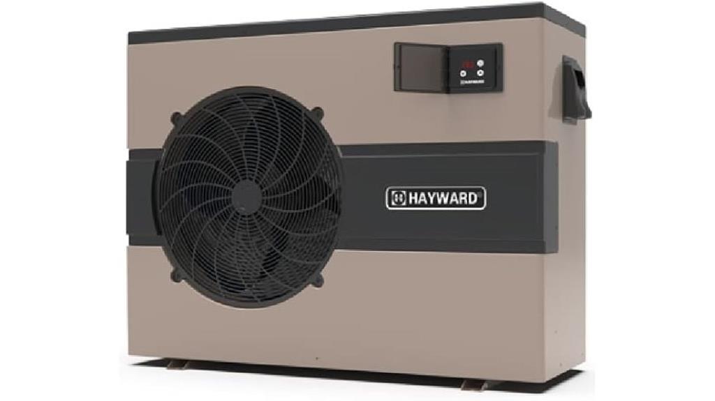 hayward beige heat pump