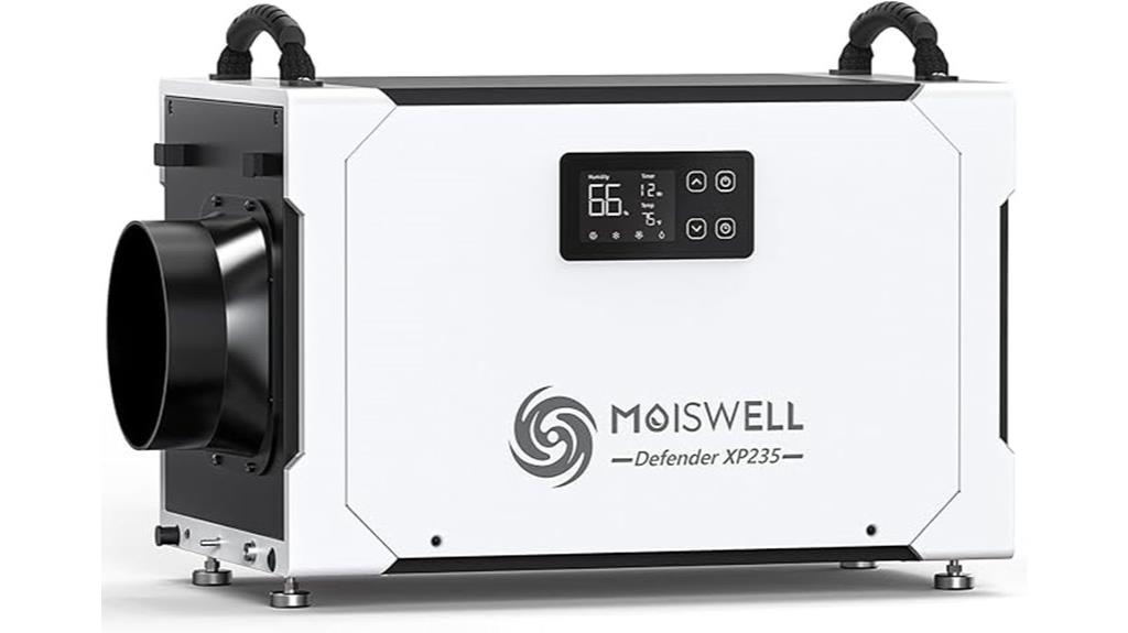 high capacity dehumidifier with pump