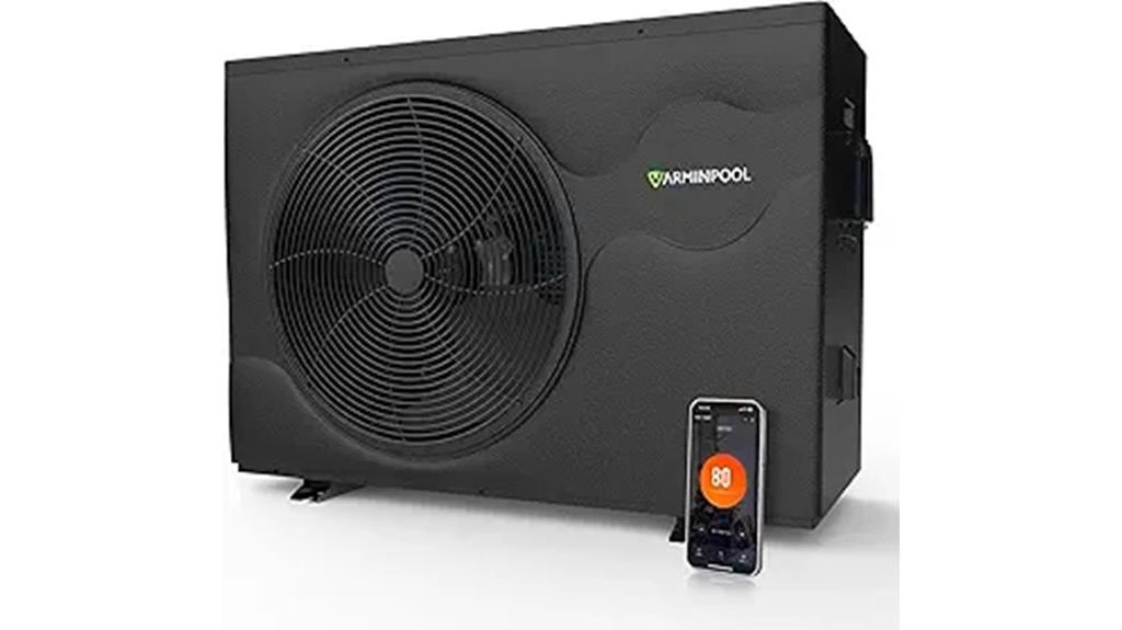 high capacity pool heat pump