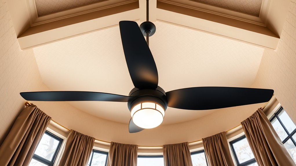 high ceiling fan considerations