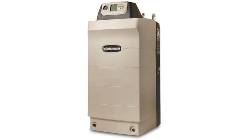 high efficiency boiler output